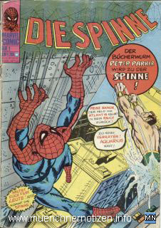 © Marvel Comic Die Spinne Nr. 1 aus 1974