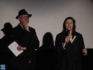 Produzent Louis Holzer & Landesrätin Dr. Elisabeth Zanon