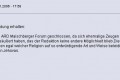 Screenshot aus dem Forum zu den ZEUGEN JEHOVAS Screenshot aus dem Forum zu den ZEUGEN JEHOVAS